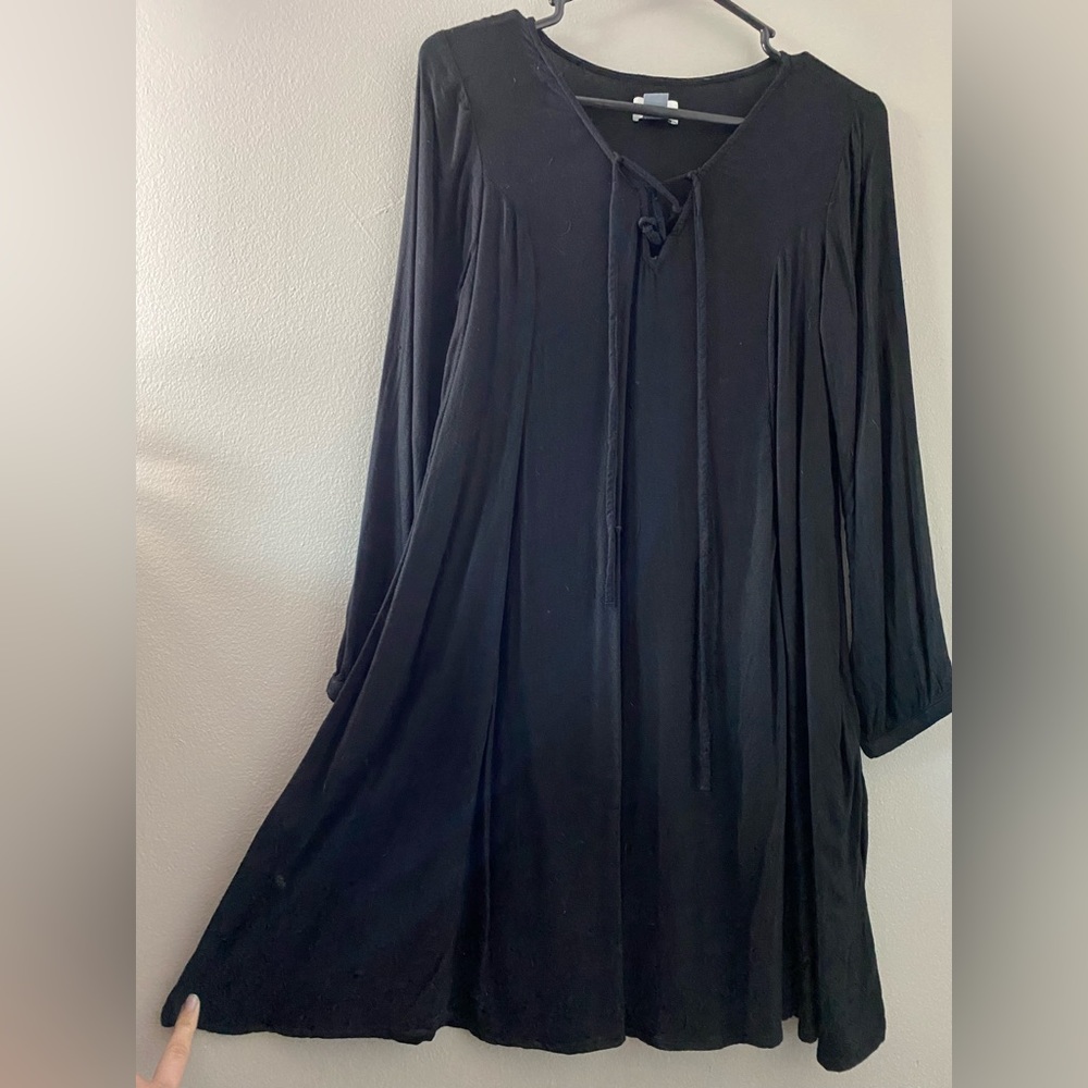 Witchy Black Old Navy Skater Dress